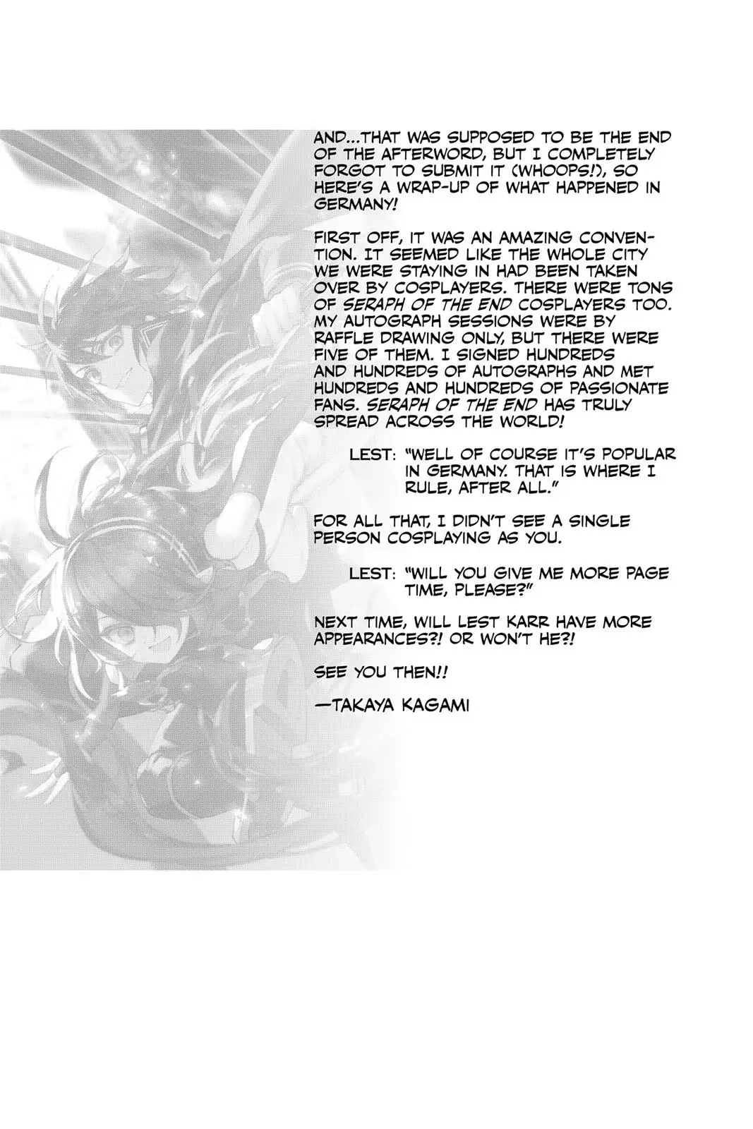 Read Seraph of the End Vampire Reign Manga Online
