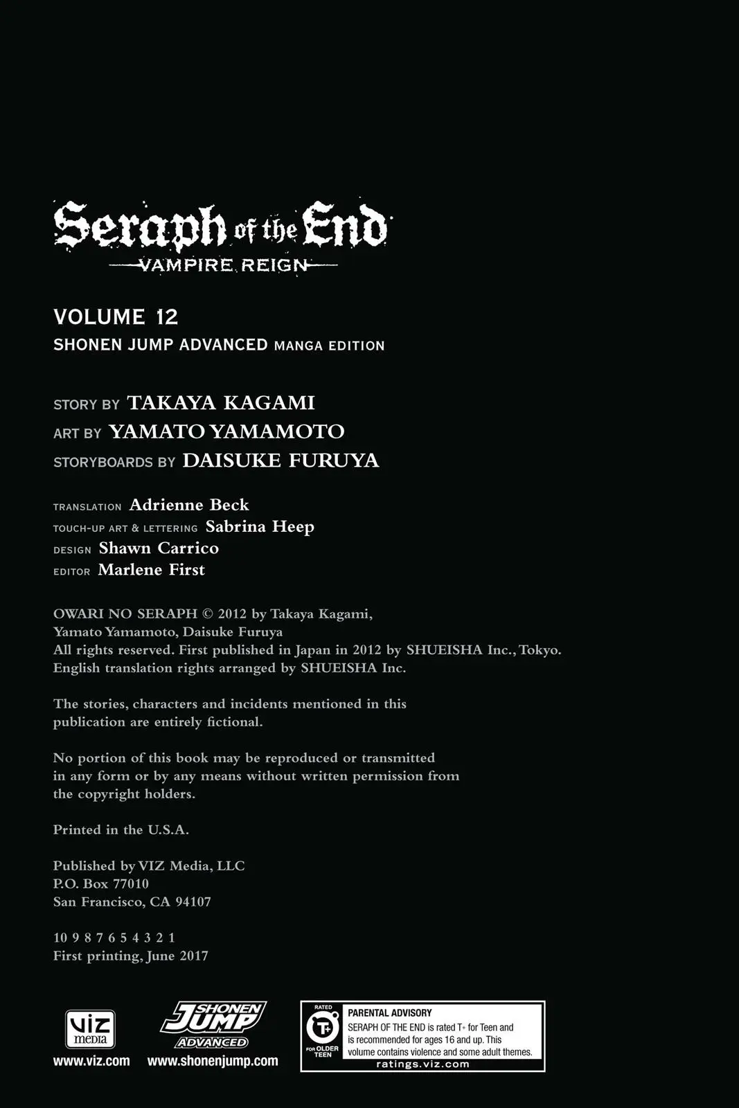 Read Seraph of the End Vampire Reign Manga Online