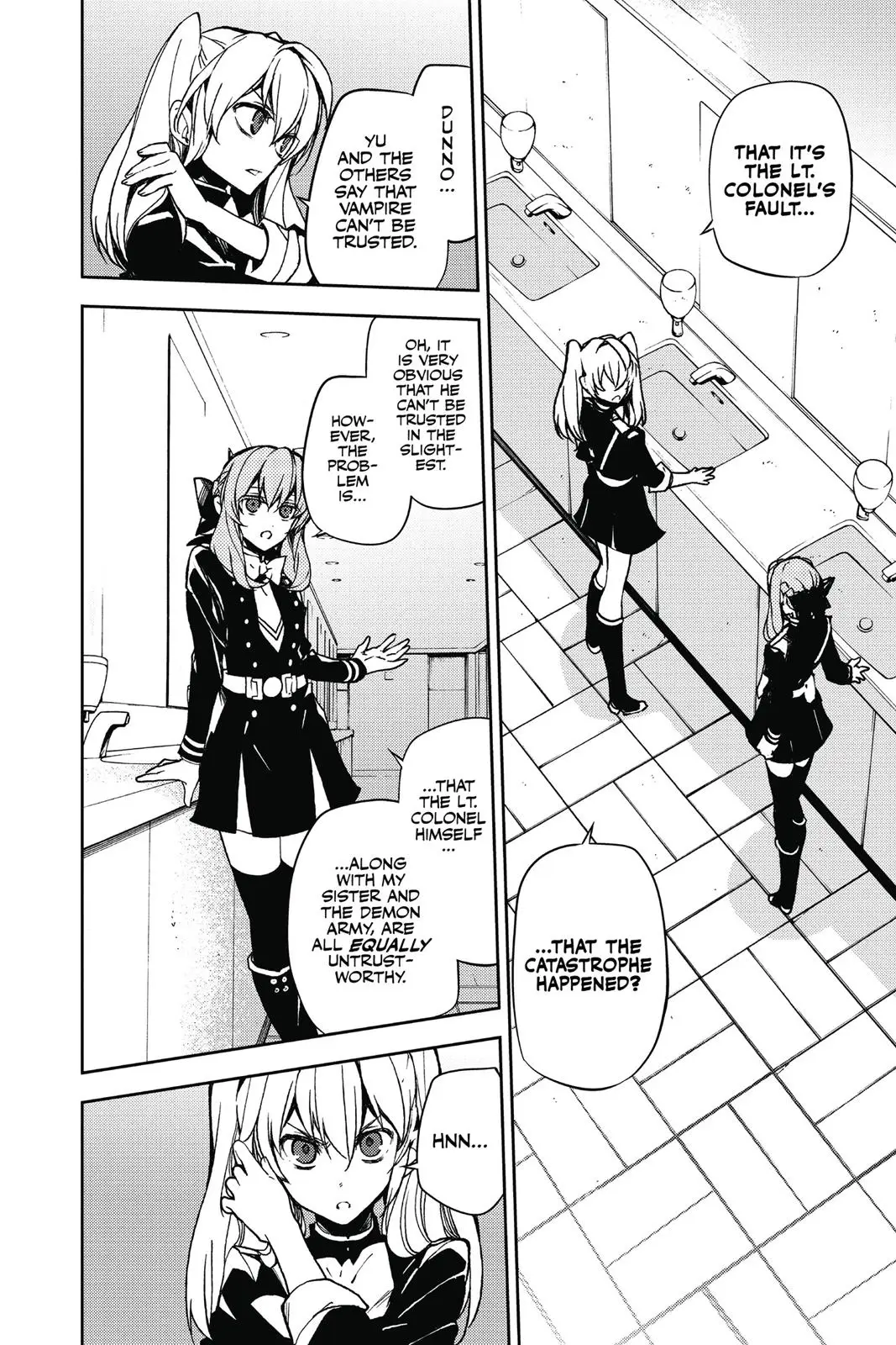 Read Seraph of the End Vampire Reign Manga Online