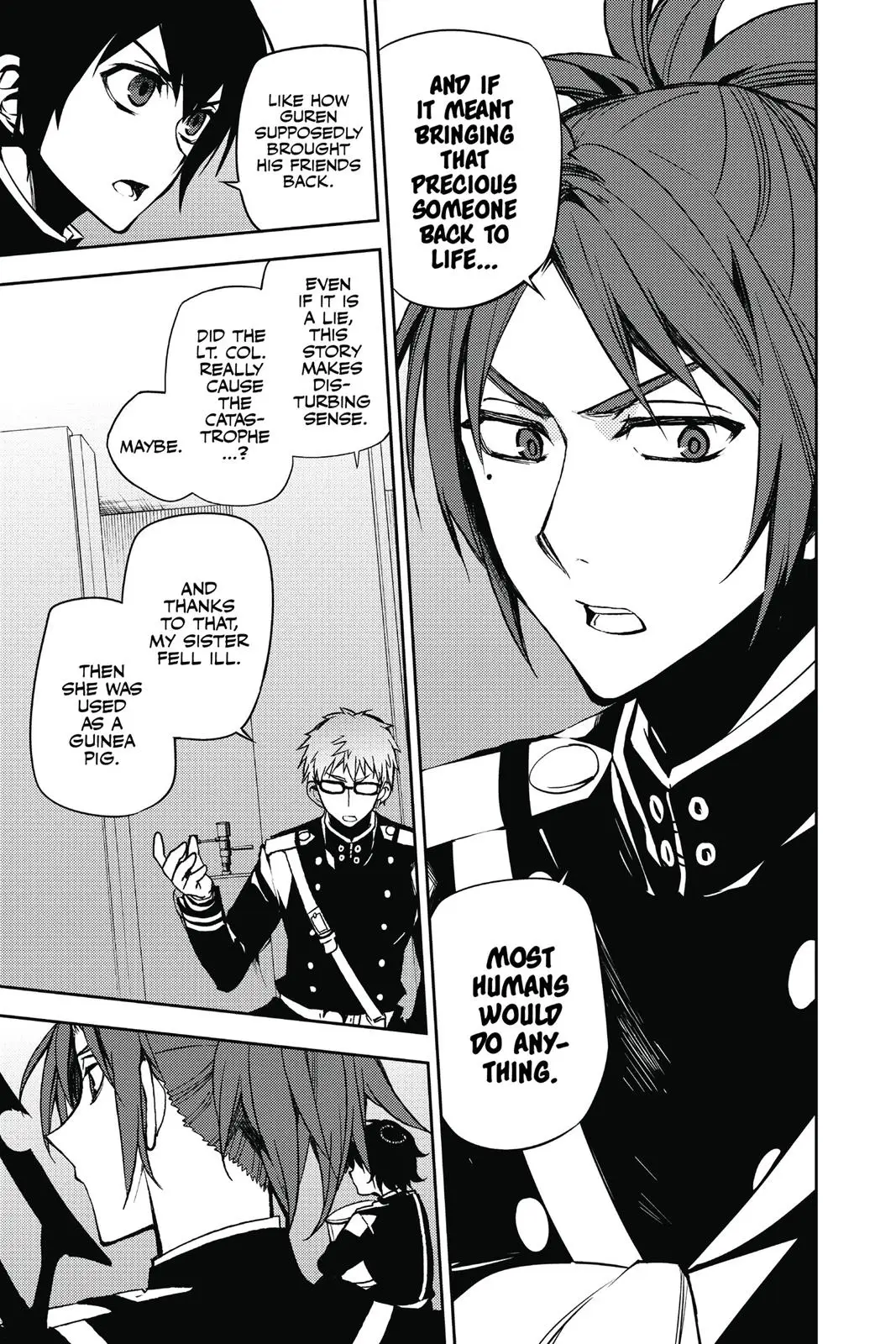 Read Seraph of the End Vampire Reign Manga Online