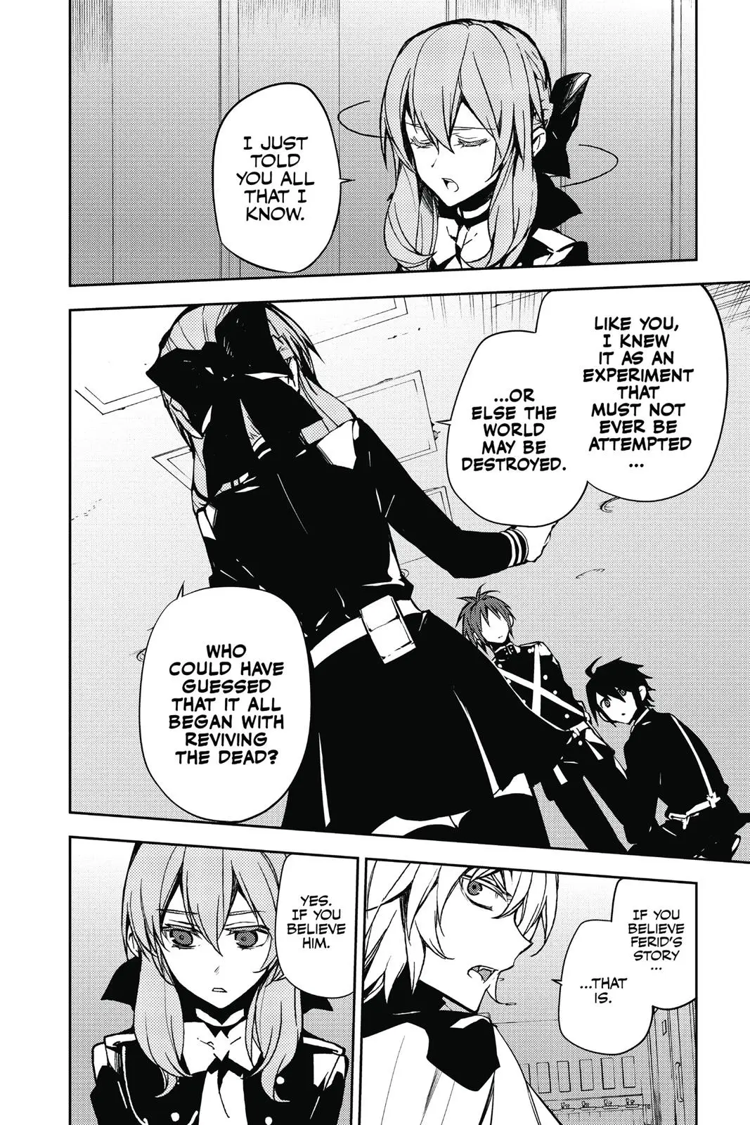 Read Seraph of the End Vampire Reign Manga Online