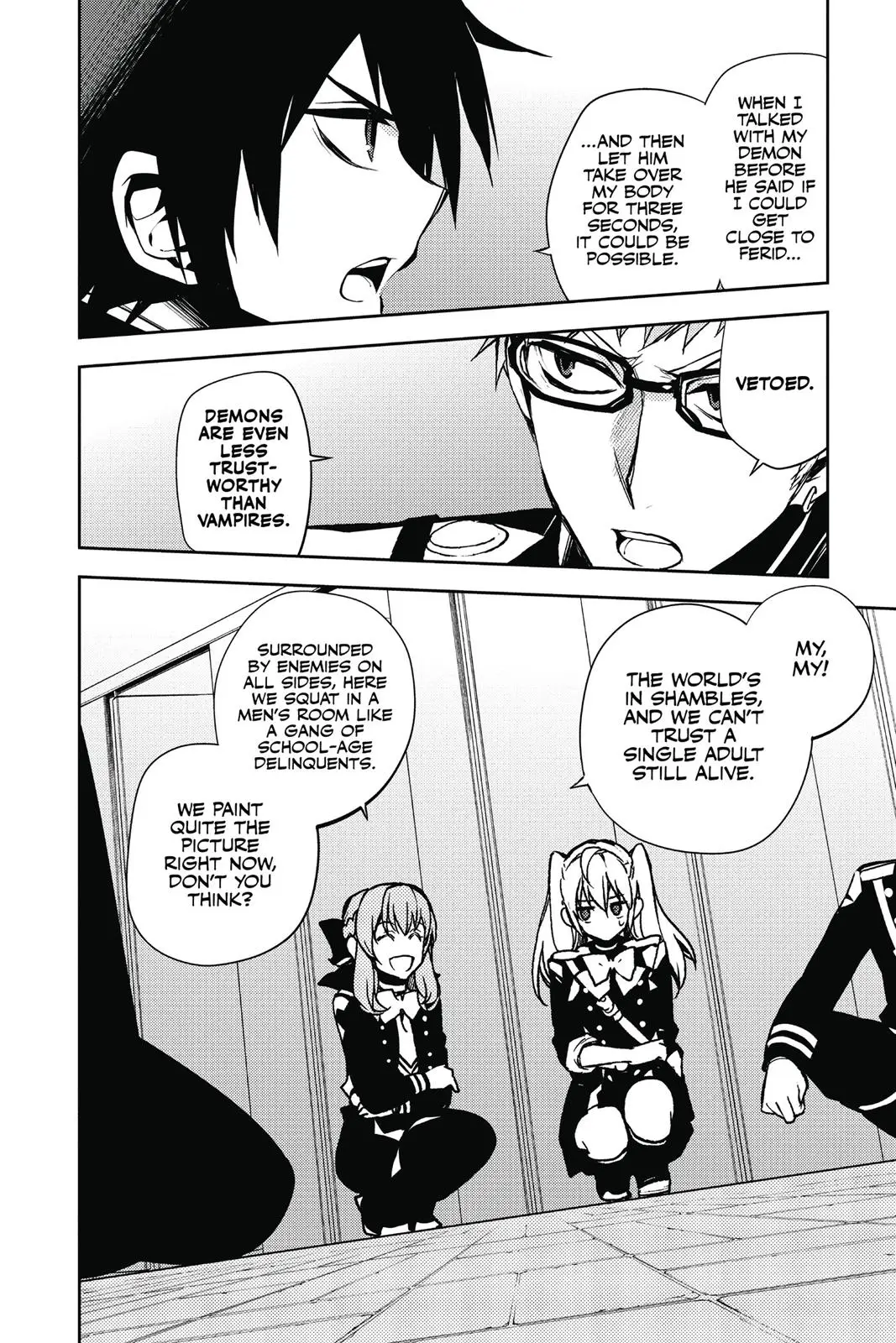 Read Seraph of the End Vampire Reign Manga Online