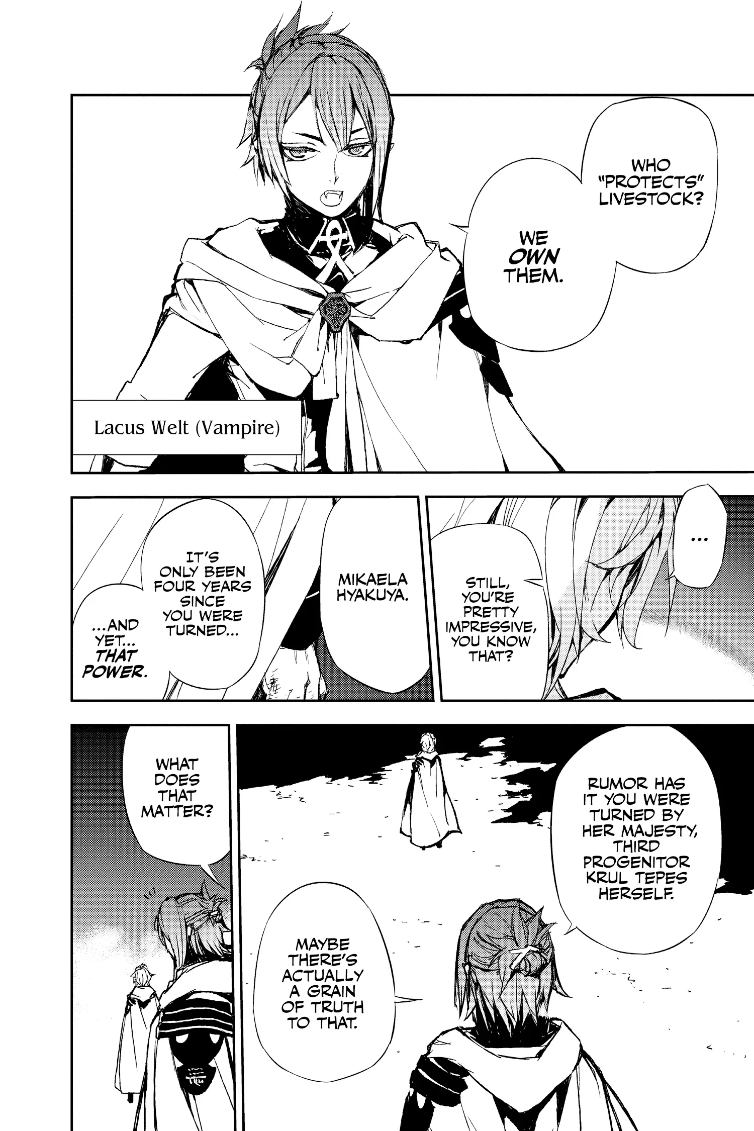 Read Seraph of the End Vampire Reign Manga Online