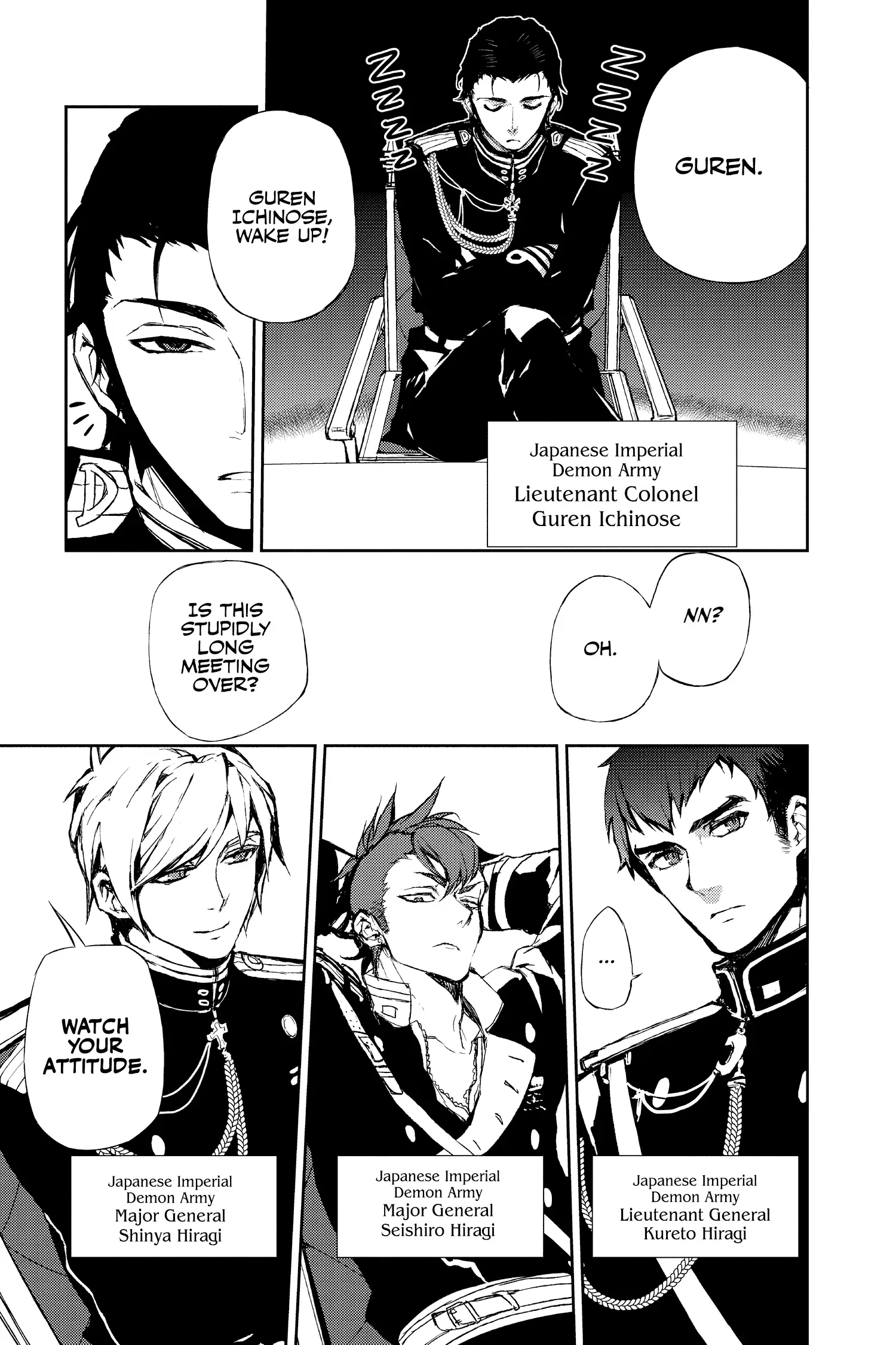 Read Seraph of the End Vampire Reign Manga Online