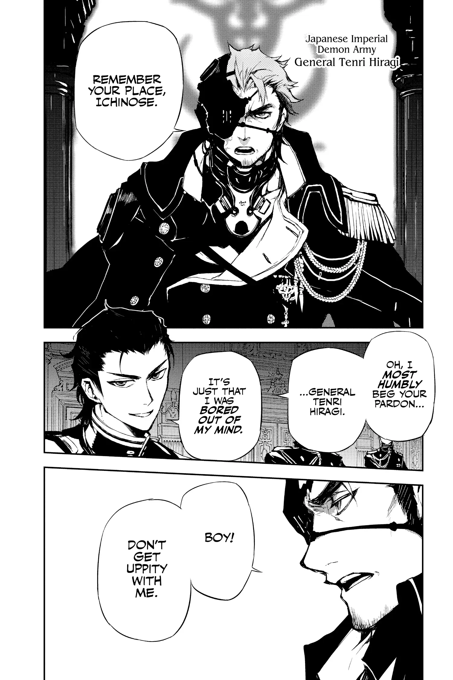 Read Seraph of the End Vampire Reign Manga Online