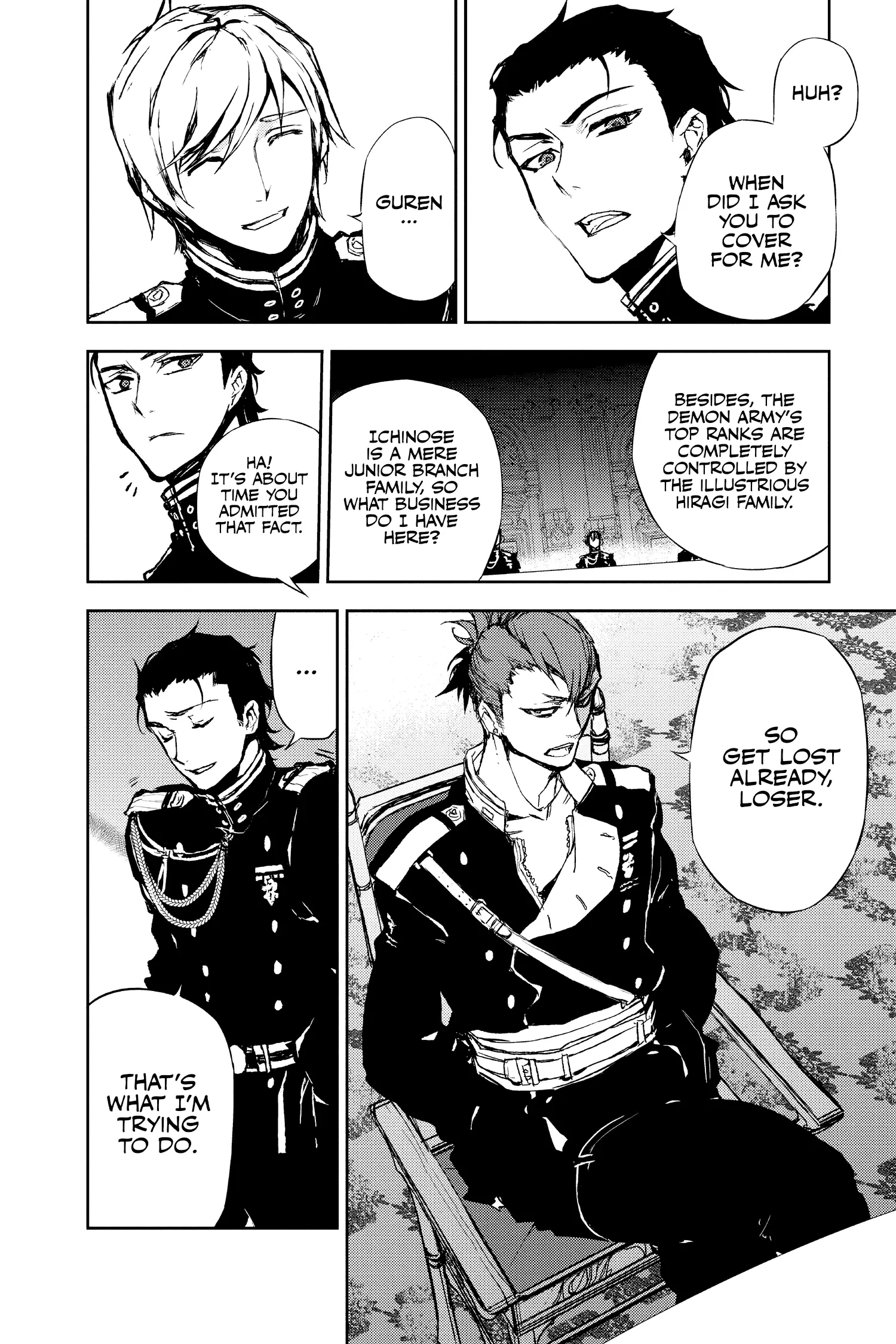Read Seraph of the End Vampire Reign Manga Online