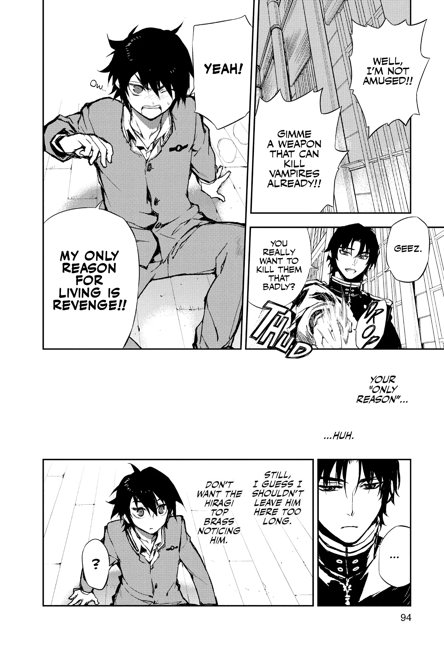 Read Seraph of the End Vampire Reign Manga Online