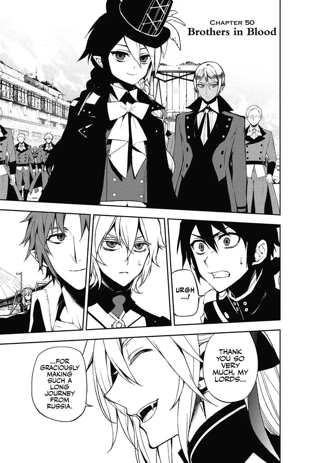Read Seraph of the End Vampire Reign Manga Online