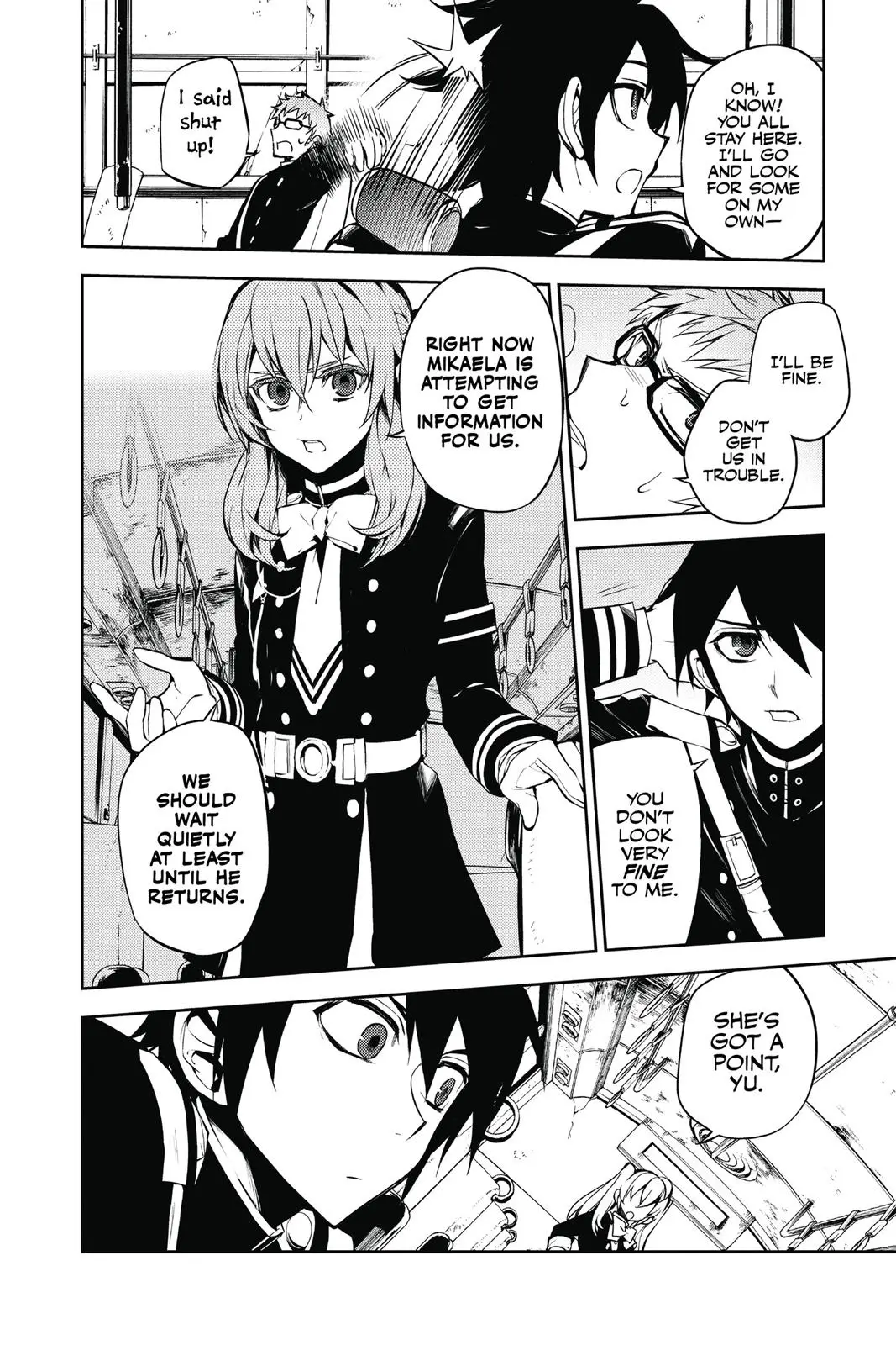 Read Seraph of the End Vampire Reign Manga Online