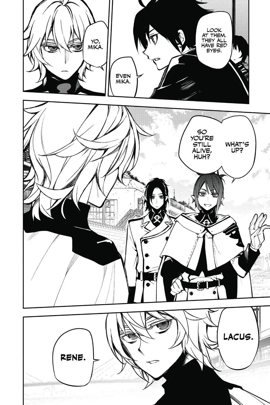 Read Seraph of the End Vampire Reign Manga Online