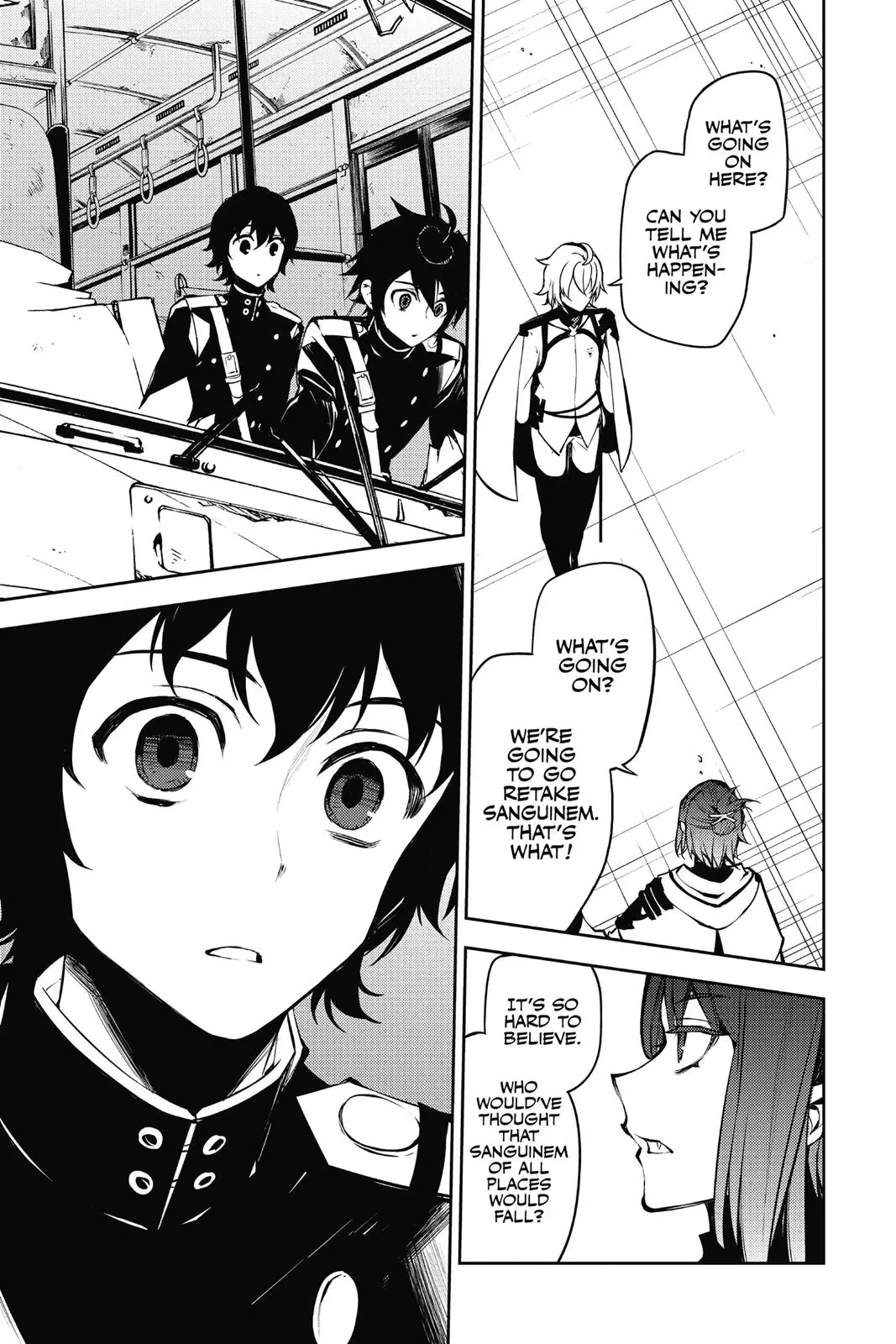 Read Seraph of the End Vampire Reign Manga Online