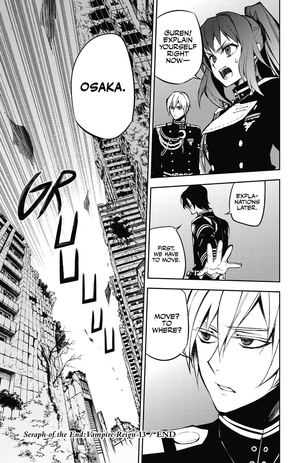 Read Seraph of the End Vampire Reign Manga Online