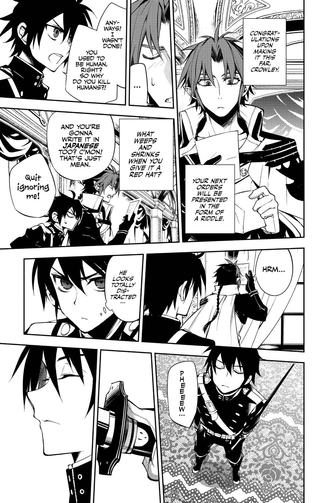 Read Seraph of the End Vampire Reign Manga Online