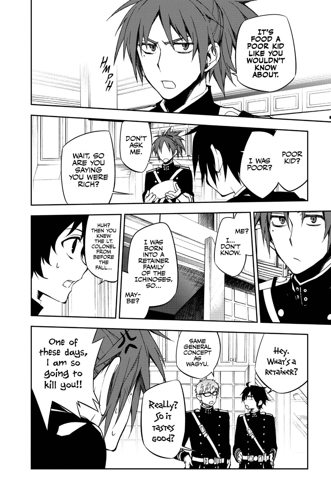 Read Seraph of the End Vampire Reign Manga Online