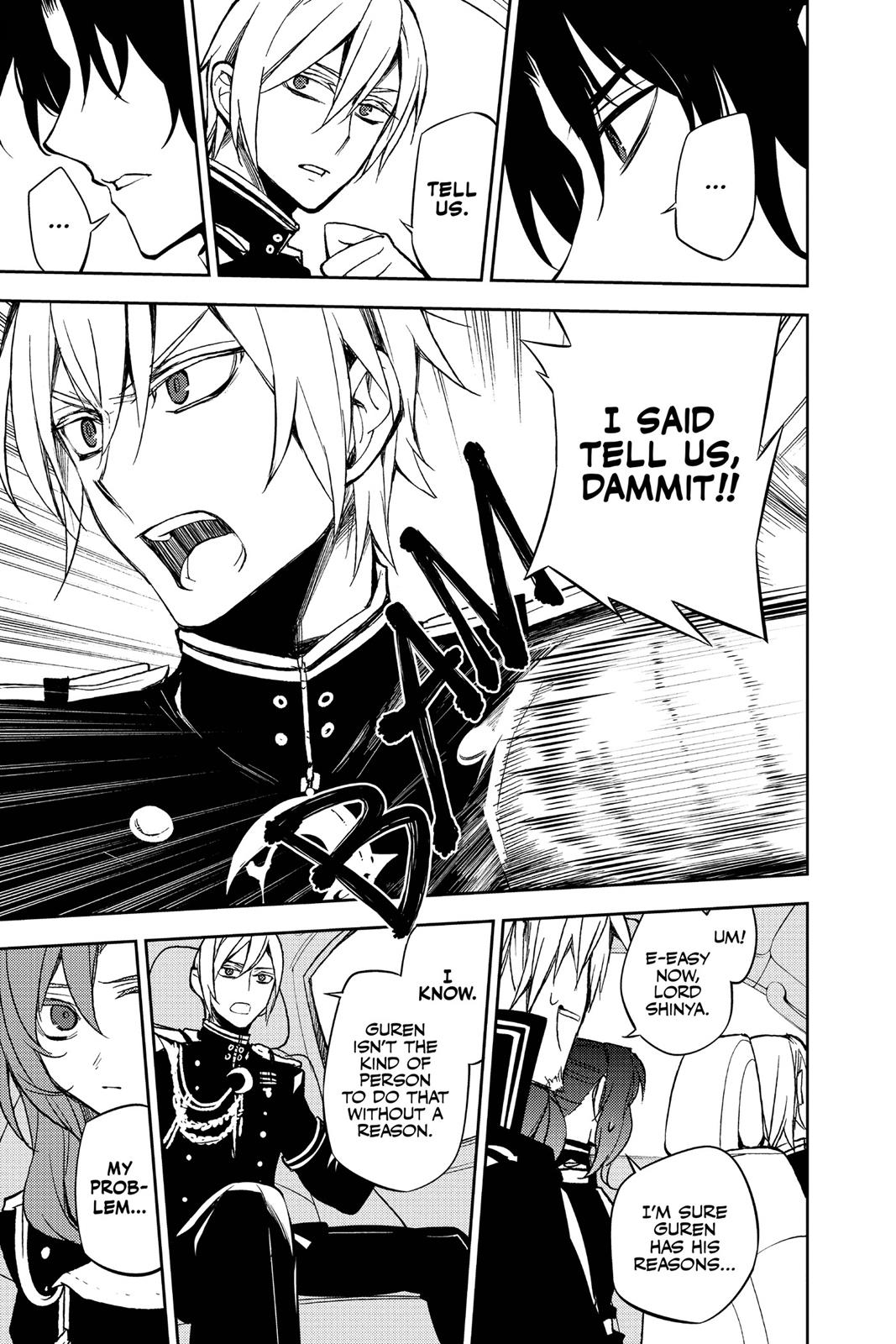 Read Seraph of the End Vampire Reign Manga Online