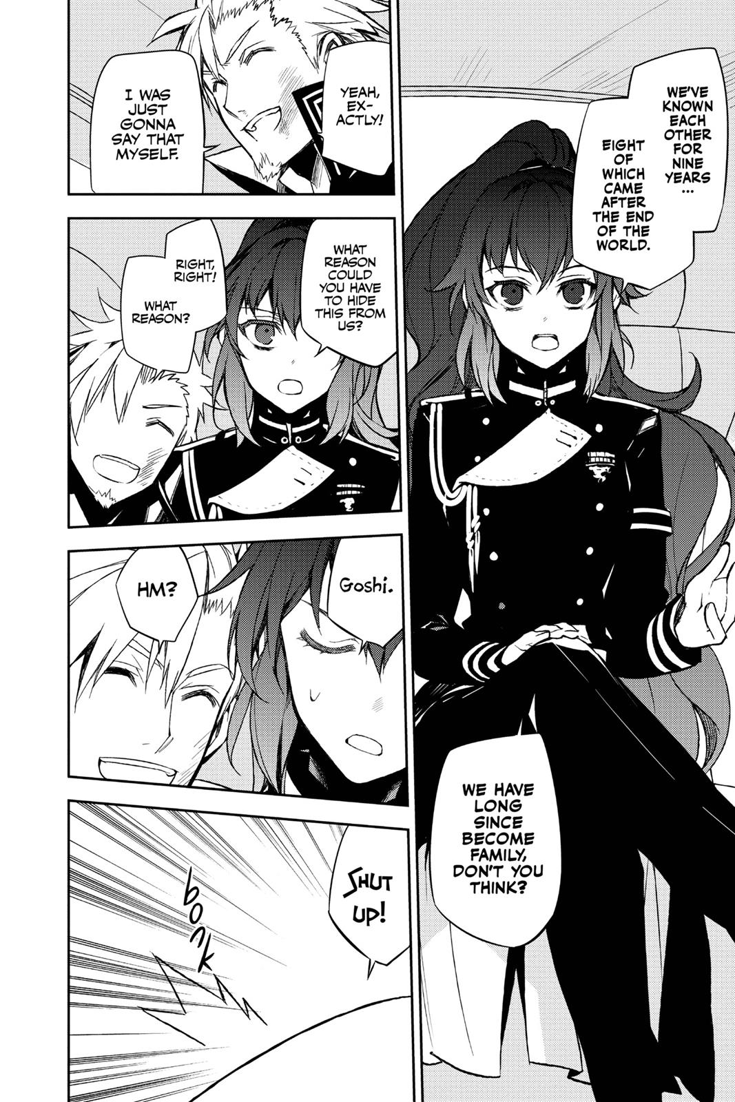 Read Seraph of the End Vampire Reign Manga Online