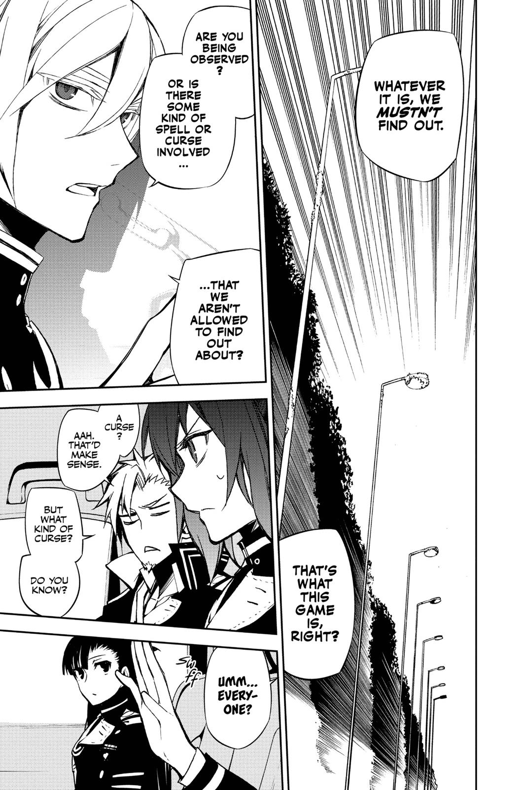Read Seraph of the End Vampire Reign Manga Online
