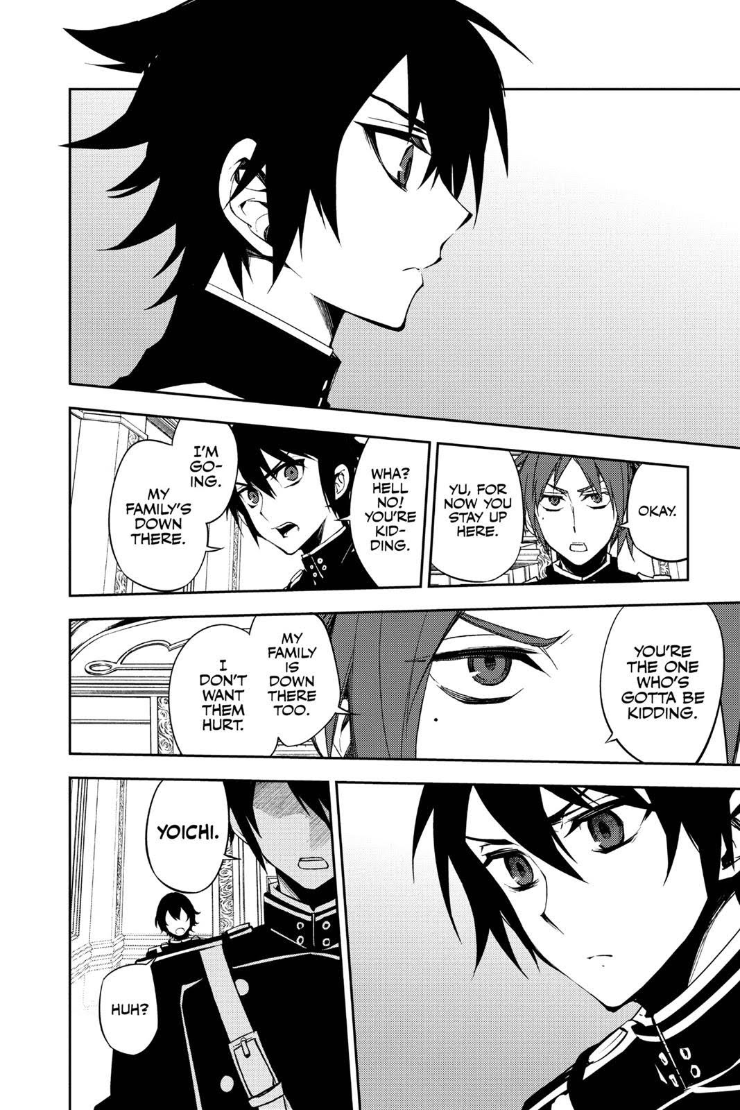 Read Seraph of the End Vampire Reign Manga Online