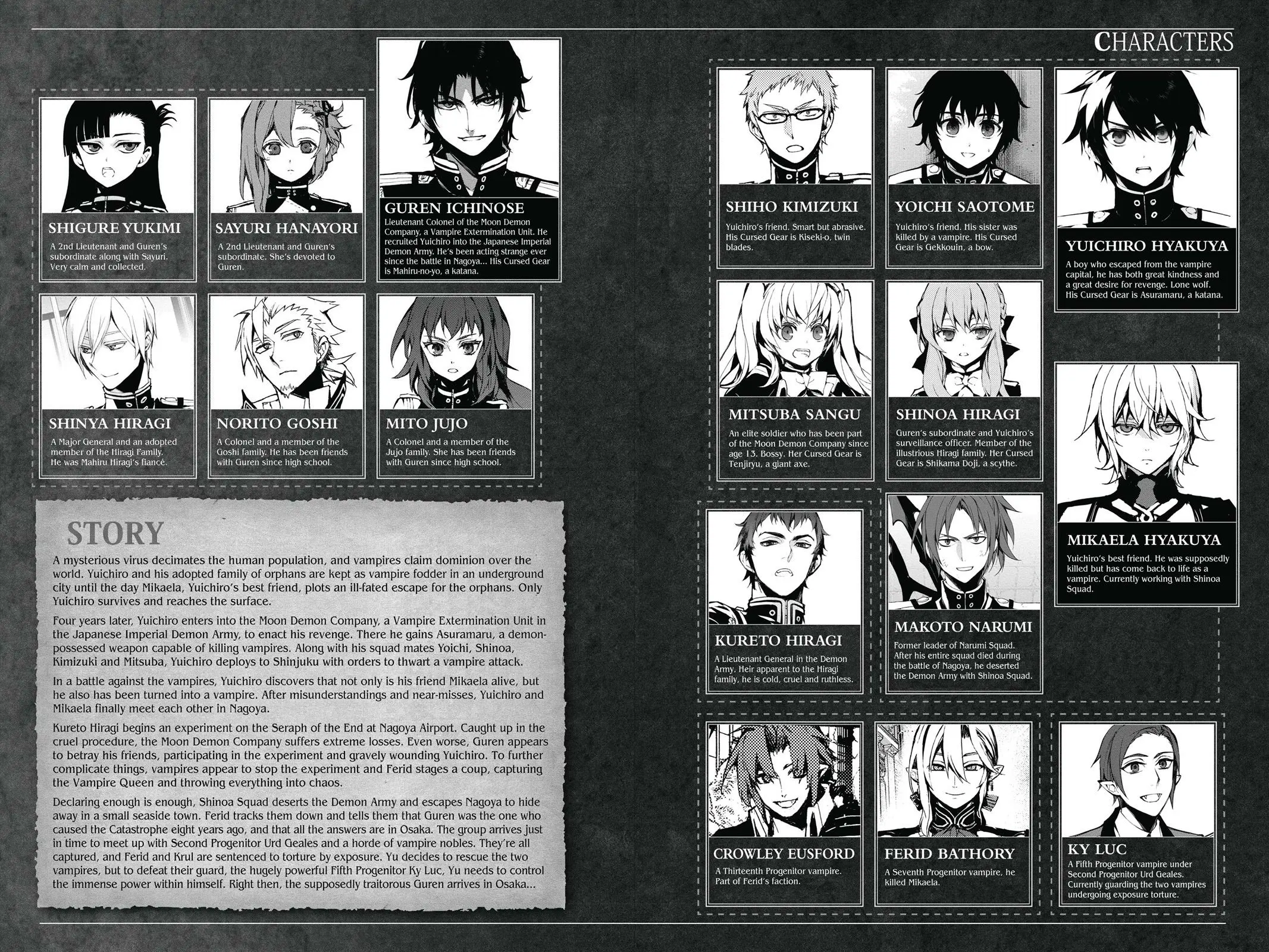 Read Seraph of the End Vampire Reign Manga Online