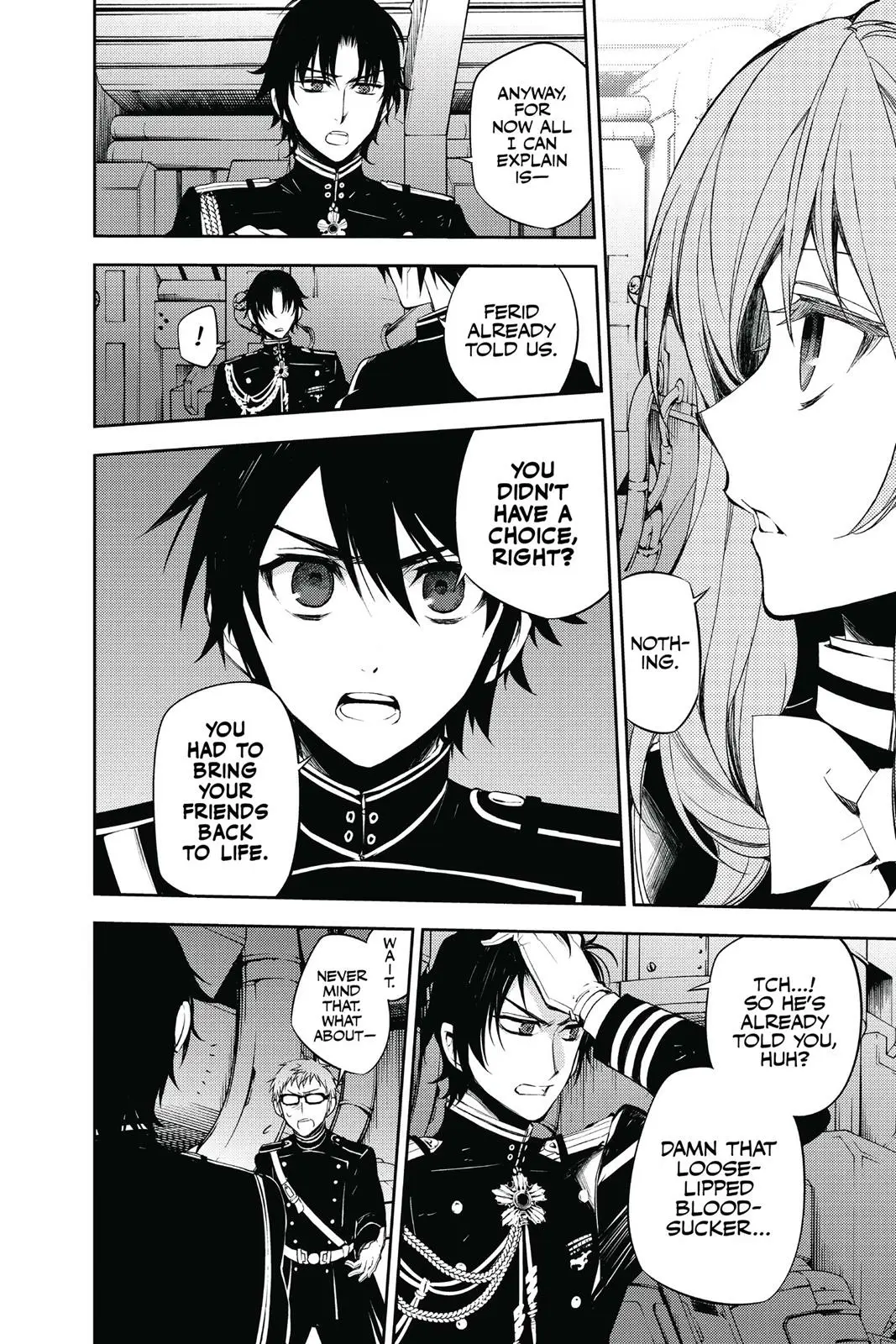 Read Seraph of the End Vampire Reign Manga Online