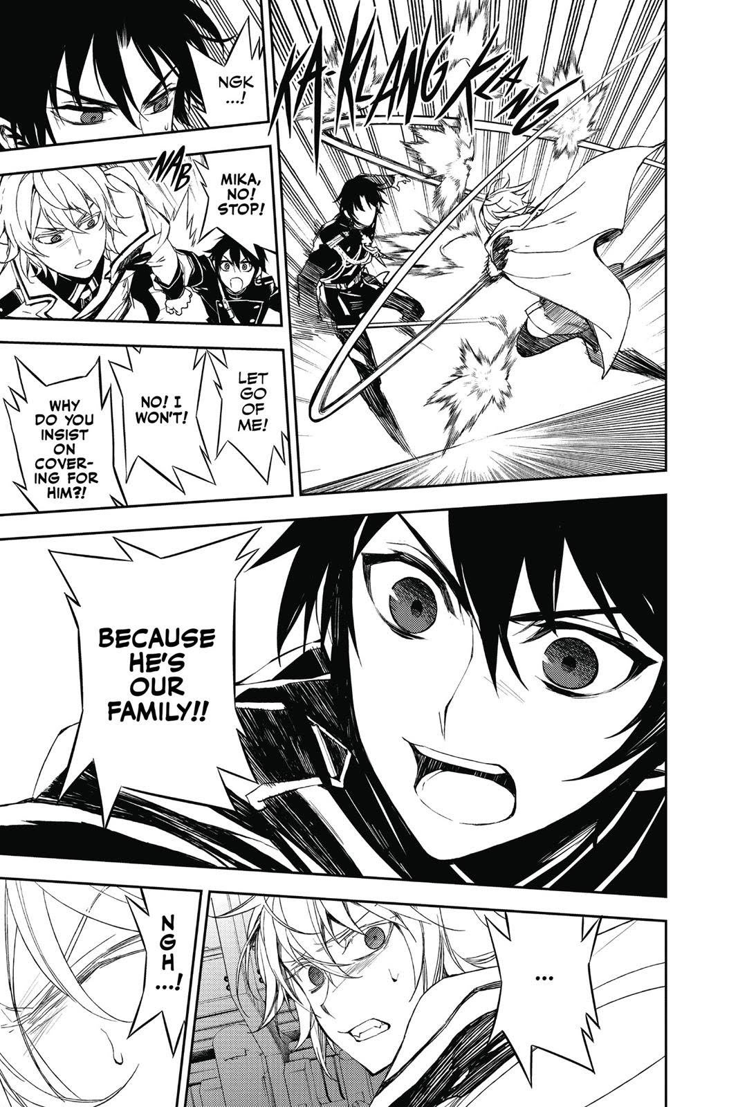 Read Seraph of the End Vampire Reign Manga Online
