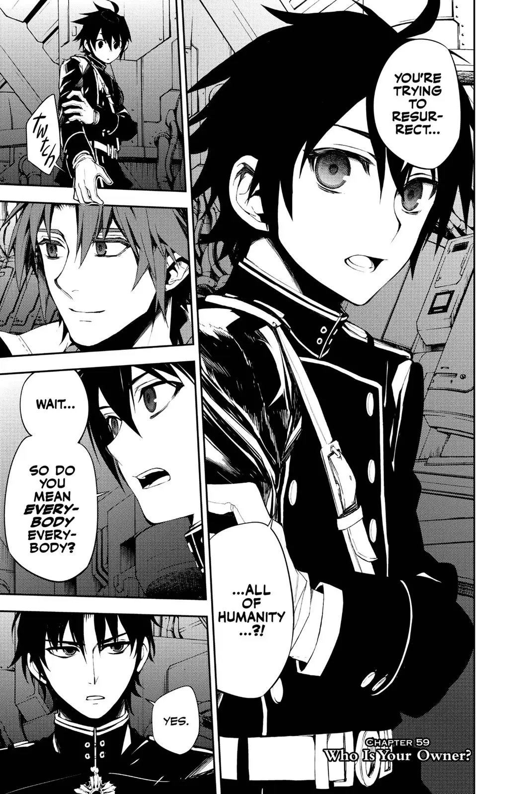 Read Seraph of the End Vampire Reign Manga Online