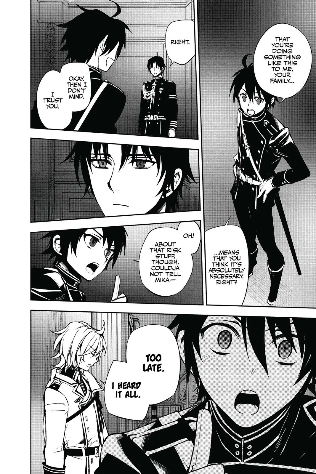 Read Seraph of the End Vampire Reign Manga Online