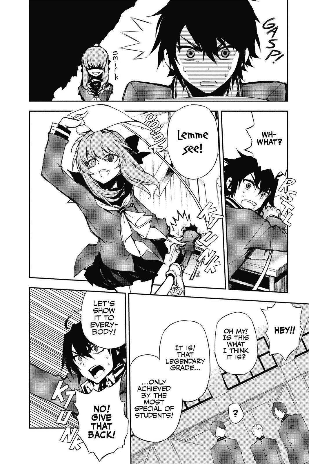Read Seraph of the End Vampire Reign Manga Online