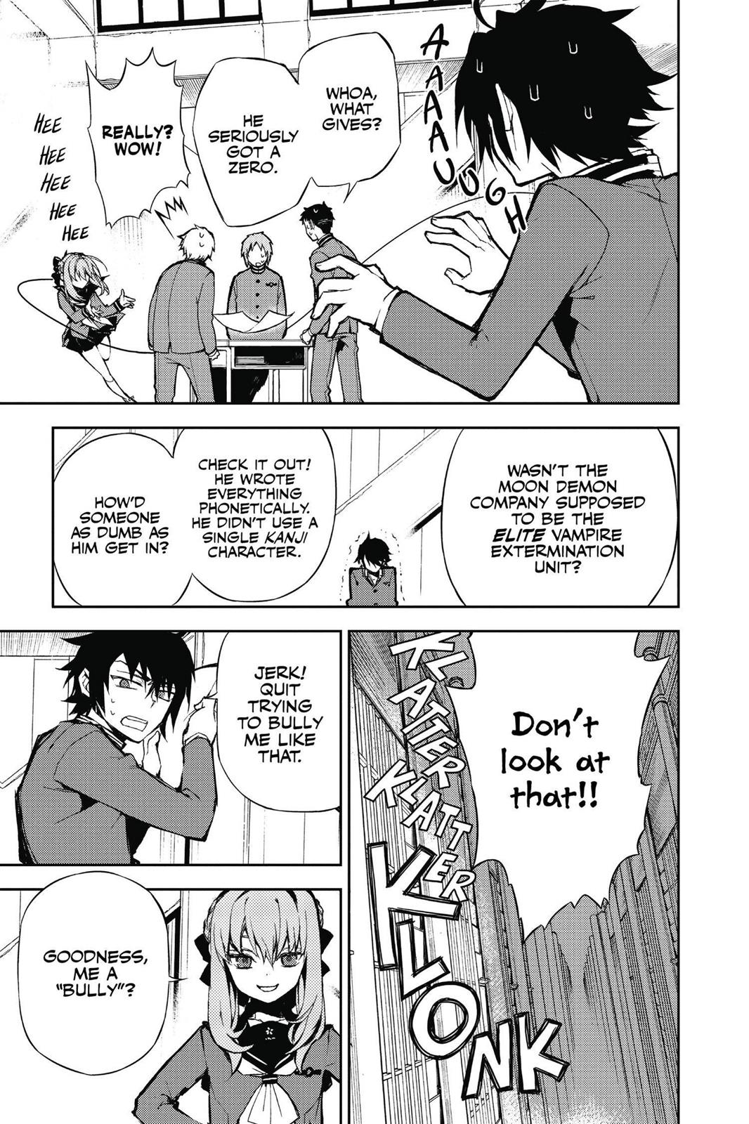 Read Seraph of the End Vampire Reign Manga Online