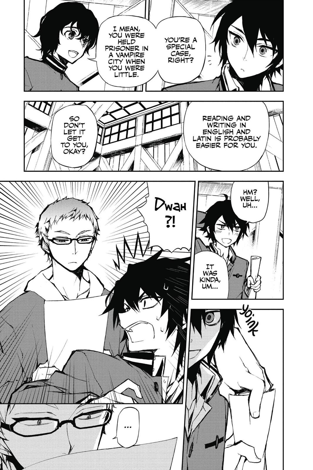 Read Seraph of the End Vampire Reign Manga Online