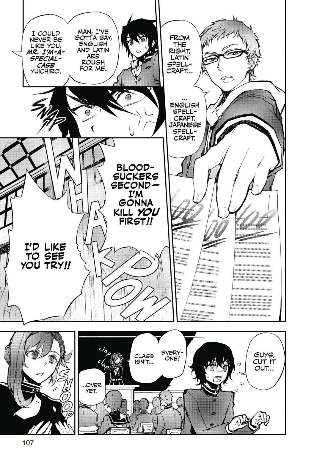 Read Seraph of the End Vampire Reign Manga Online