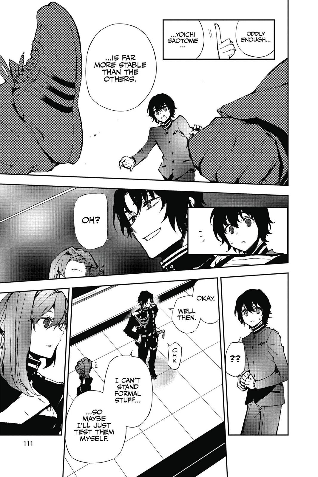 Read Seraph of the End Vampire Reign Manga Online