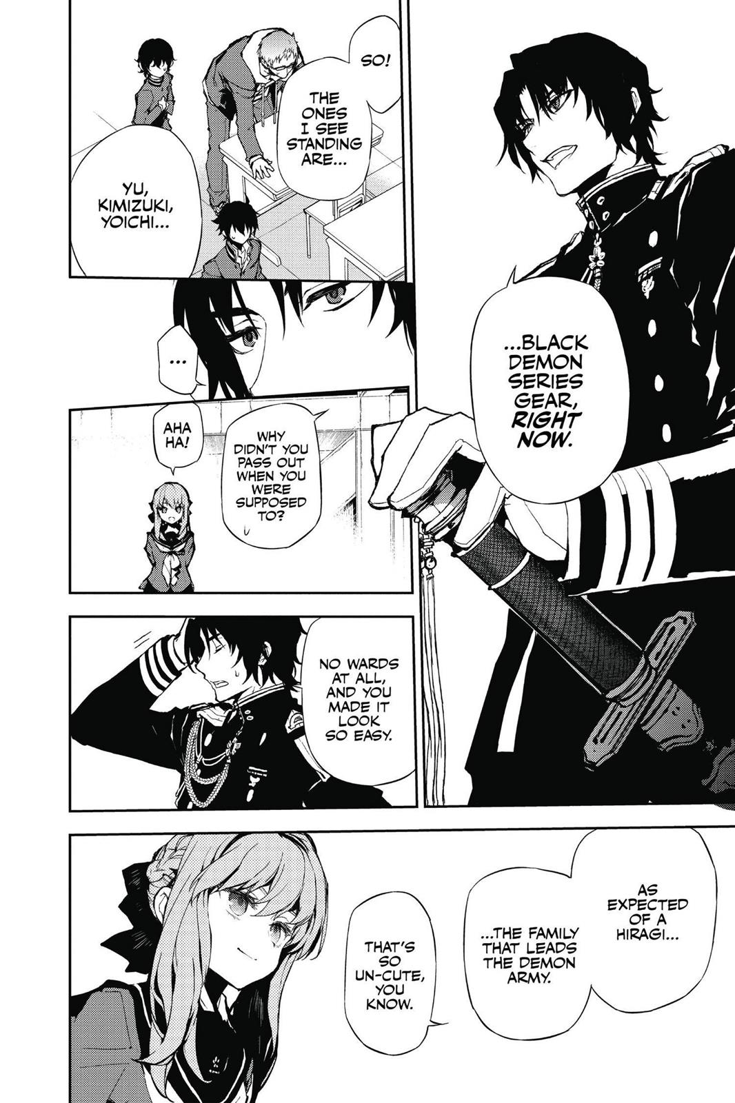Read Seraph of the End Vampire Reign Manga Online