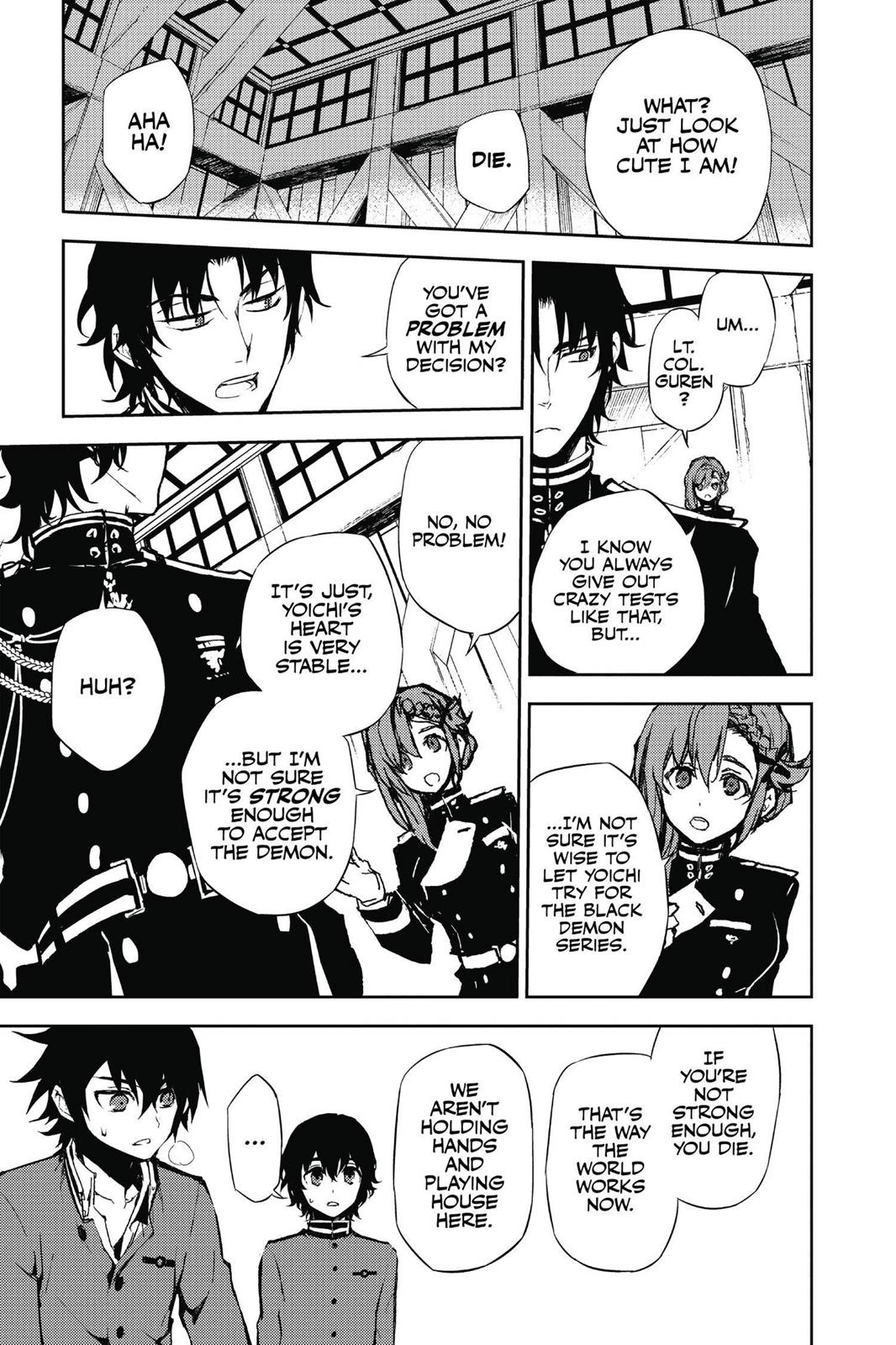 Read Seraph of the End Vampire Reign Manga Online