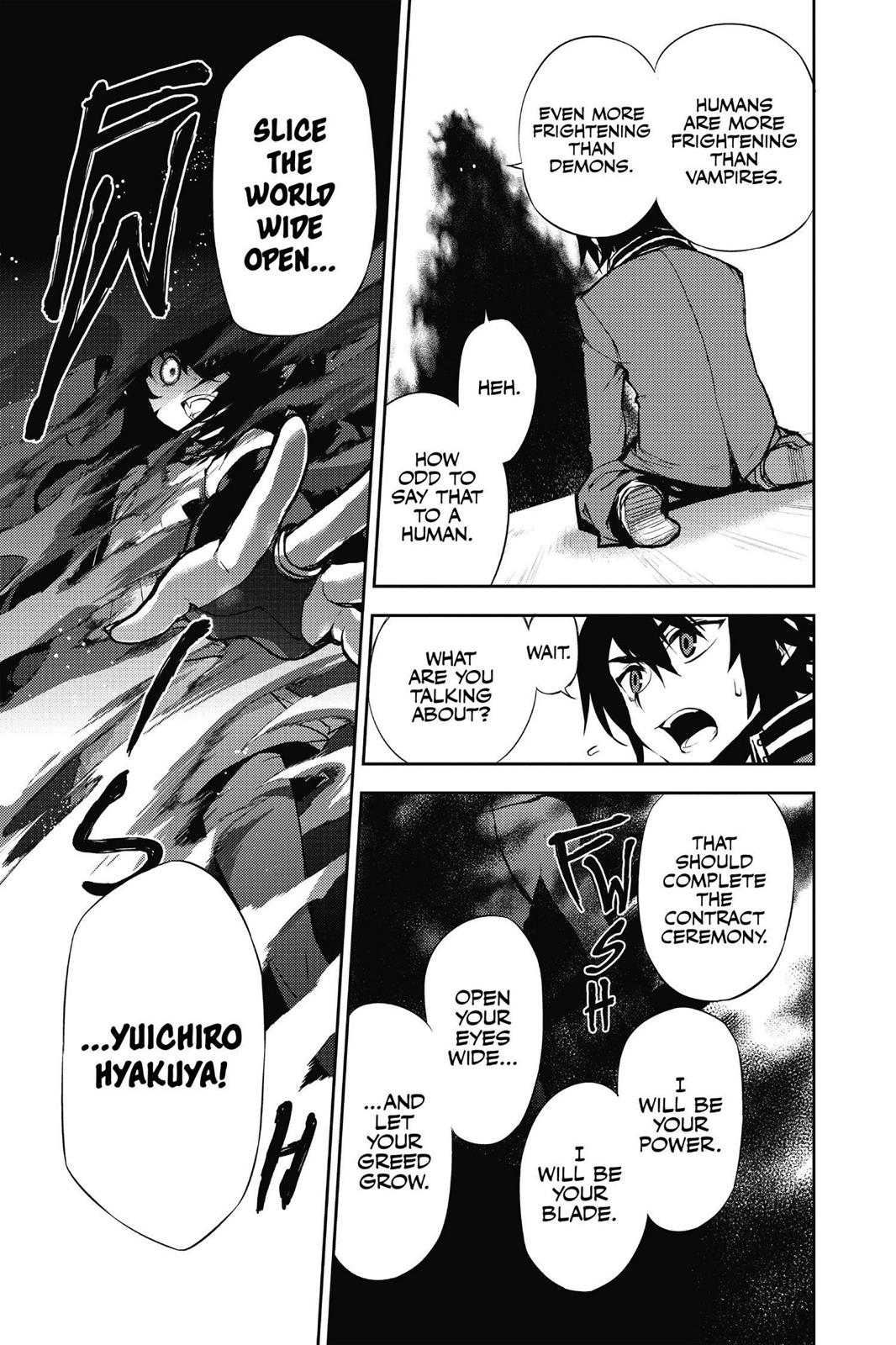 Read Seraph of the End Vampire Reign Manga Online