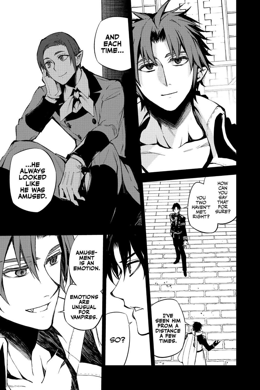 Read Seraph of the End Vampire Reign Manga Online