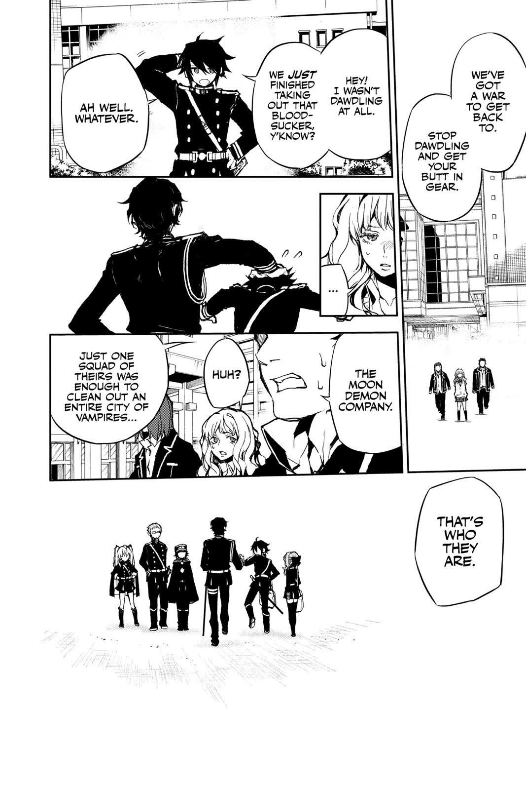 Read Seraph of the End Vampire Reign Manga Online