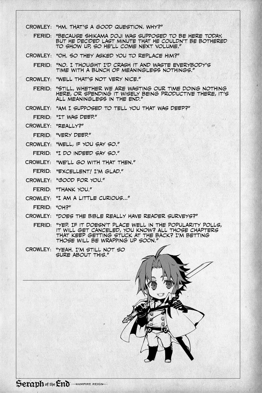 Read Seraph of the End Vampire Reign Manga Online