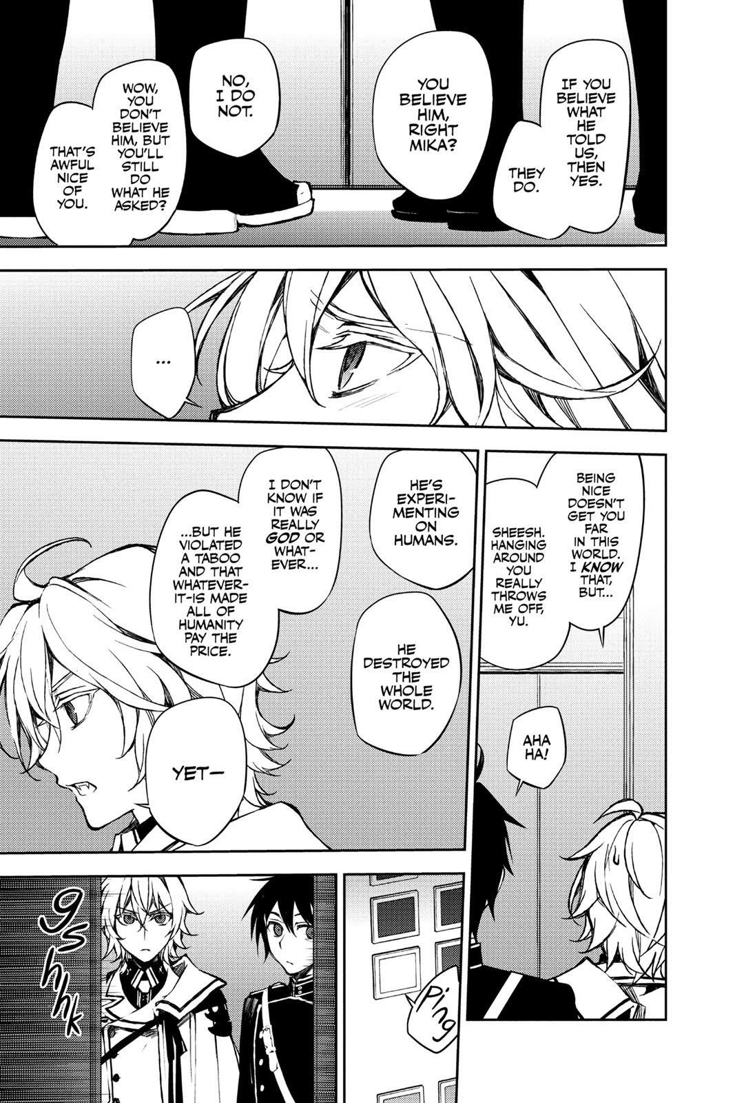Read Seraph of the End Vampire Reign Manga Online