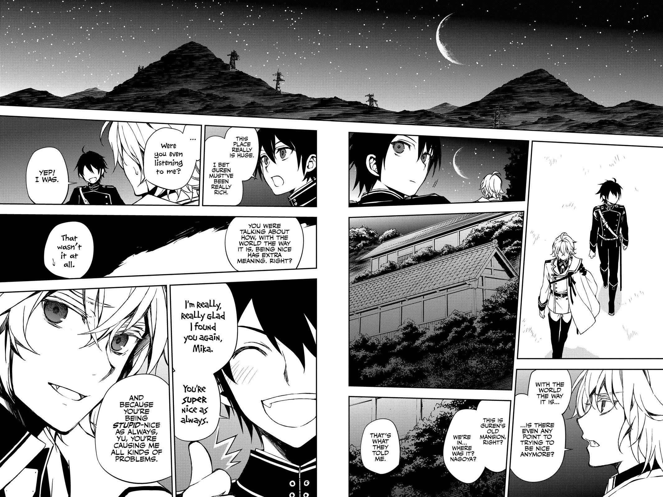 Read Seraph of the End Vampire Reign Manga Online