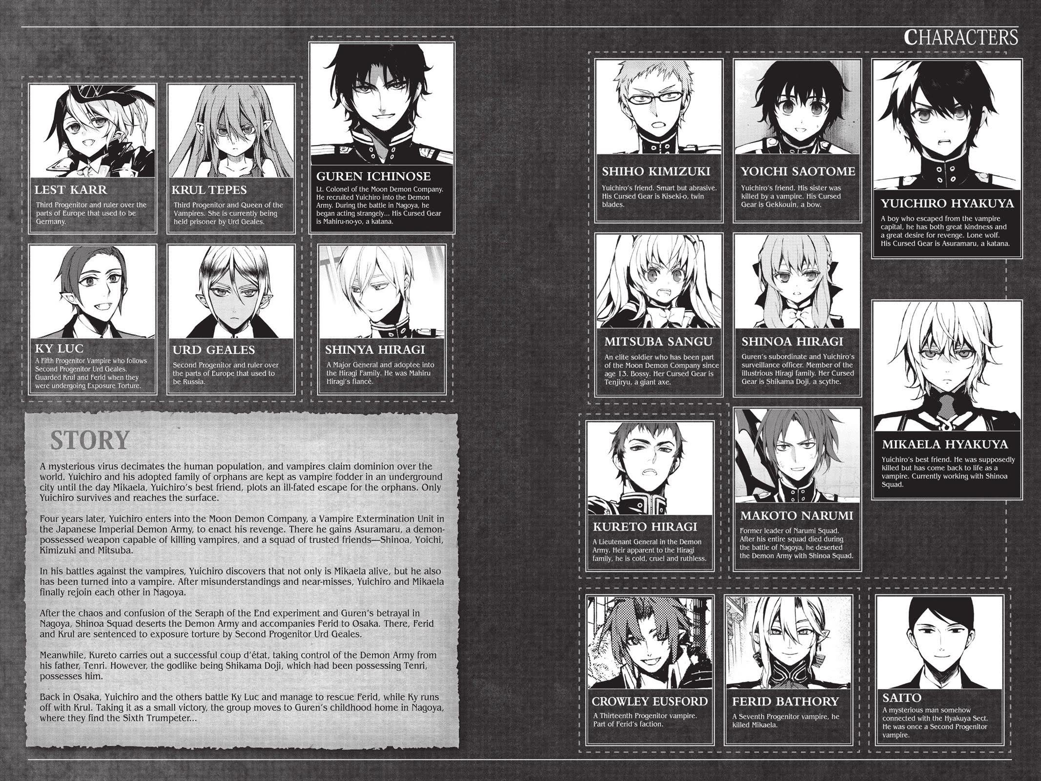 Read Seraph of the End Vampire Reign Manga Online