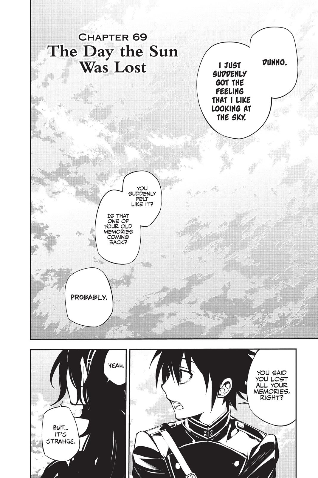 Read Seraph of the End Vampire Reign Manga Online