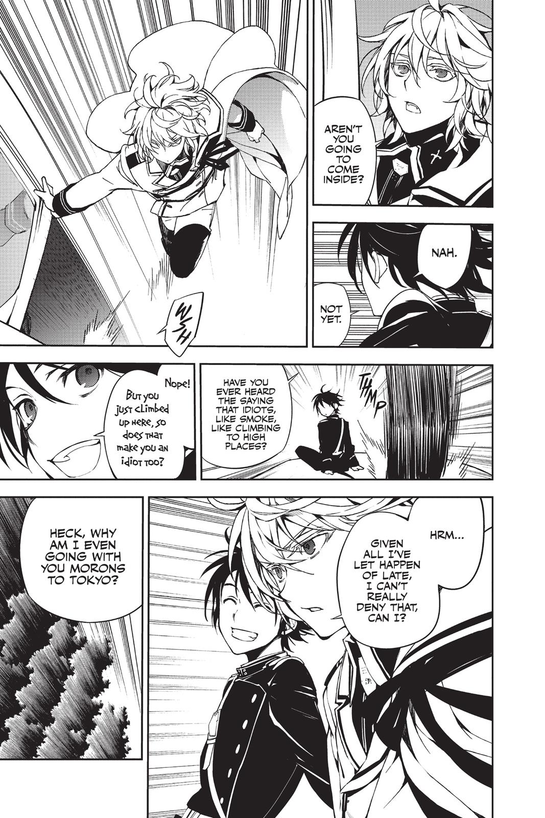 Read Seraph of the End Vampire Reign Manga Online