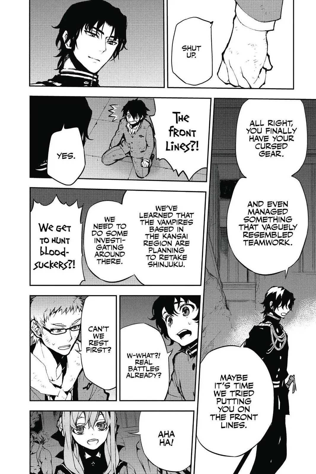 Read Seraph of the End Vampire Reign Manga Online