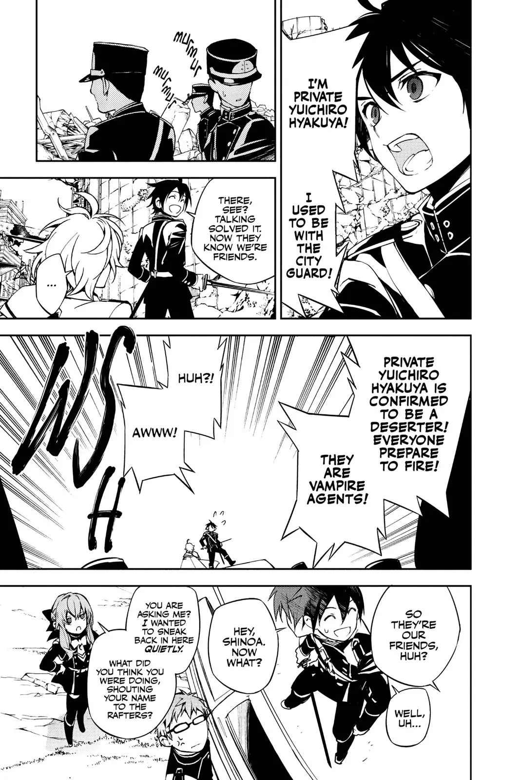 Read Seraph of the End Vampire Reign Manga Online