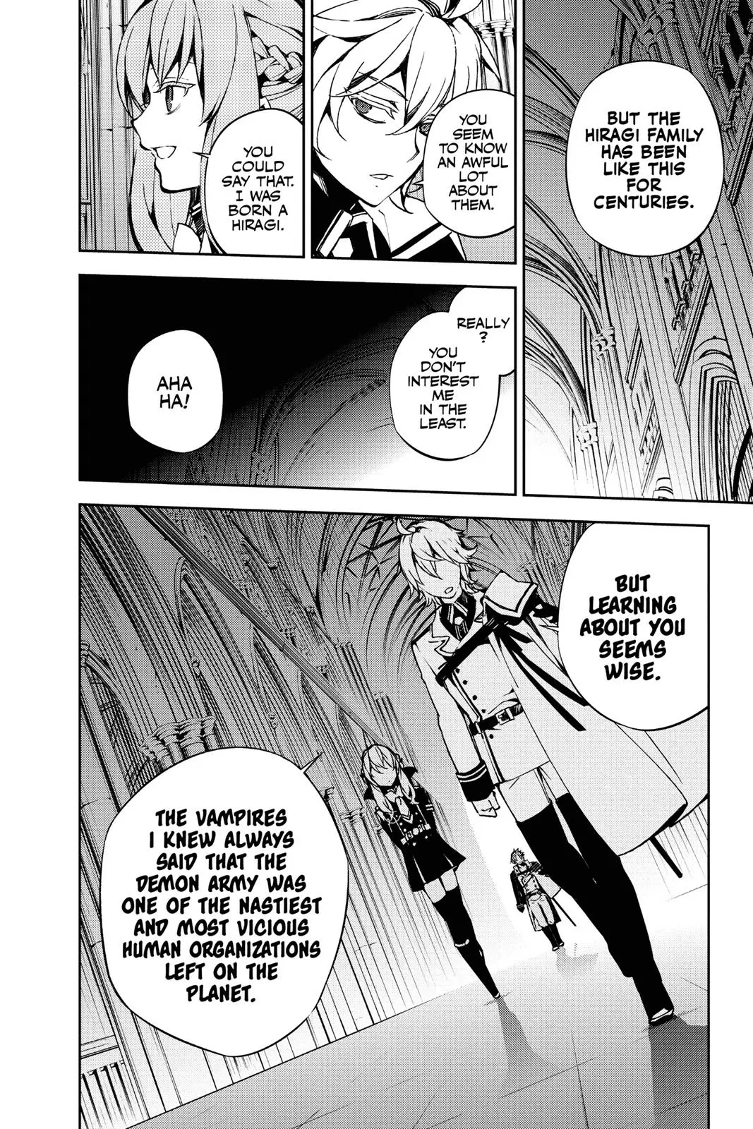 Read Seraph of the End Vampire Reign Manga Online