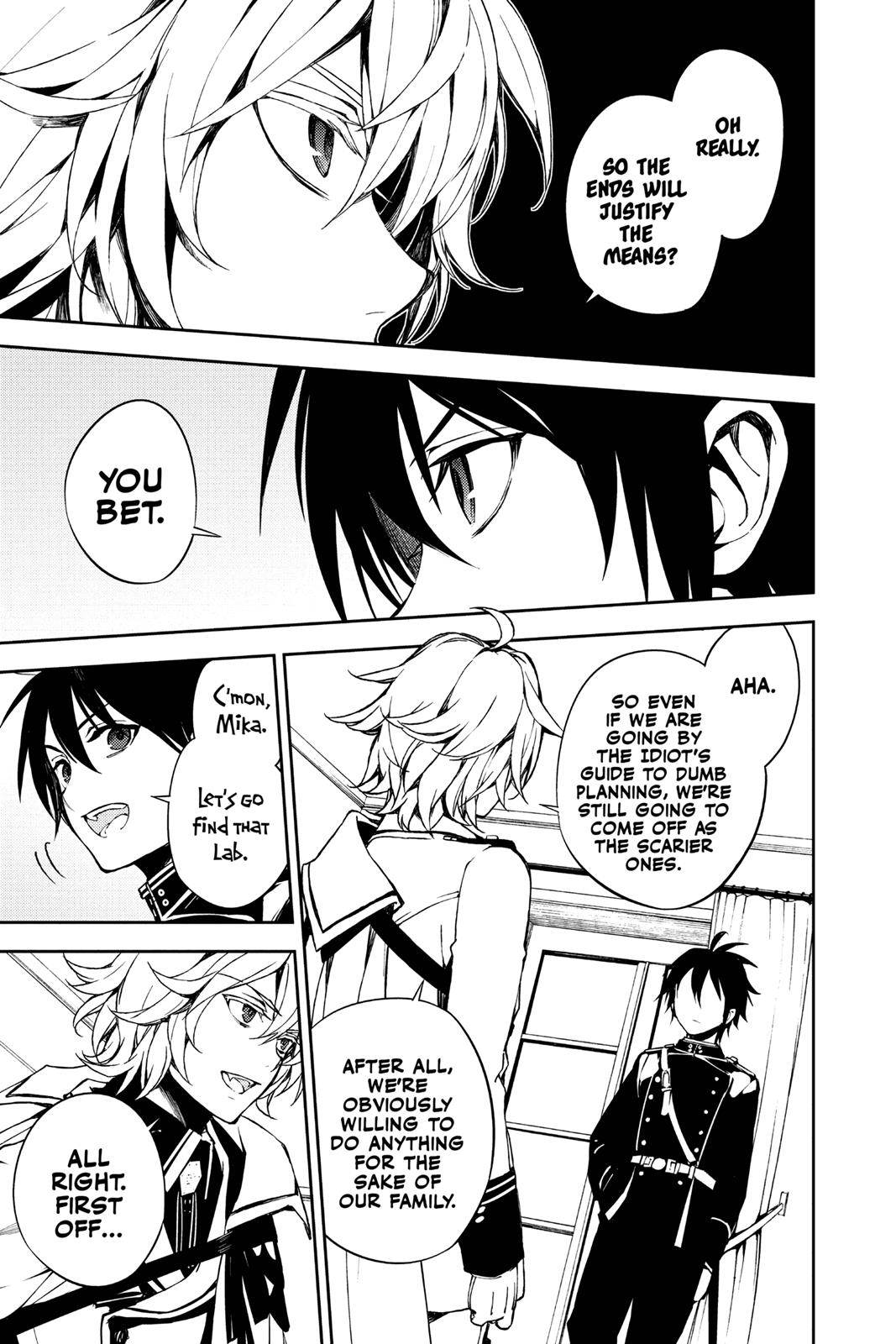 Read Seraph of the End Vampire Reign Manga Online