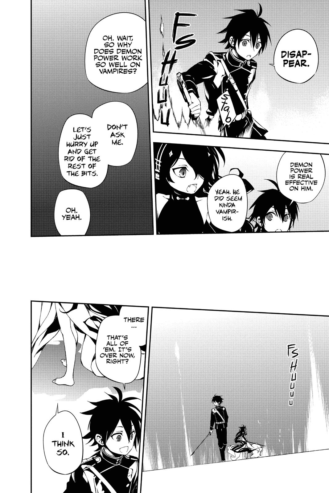 Read Seraph of the End Vampire Reign Manga Online