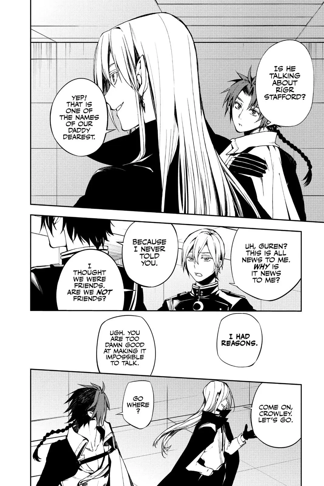 Read Seraph of the End Vampire Reign Manga Online