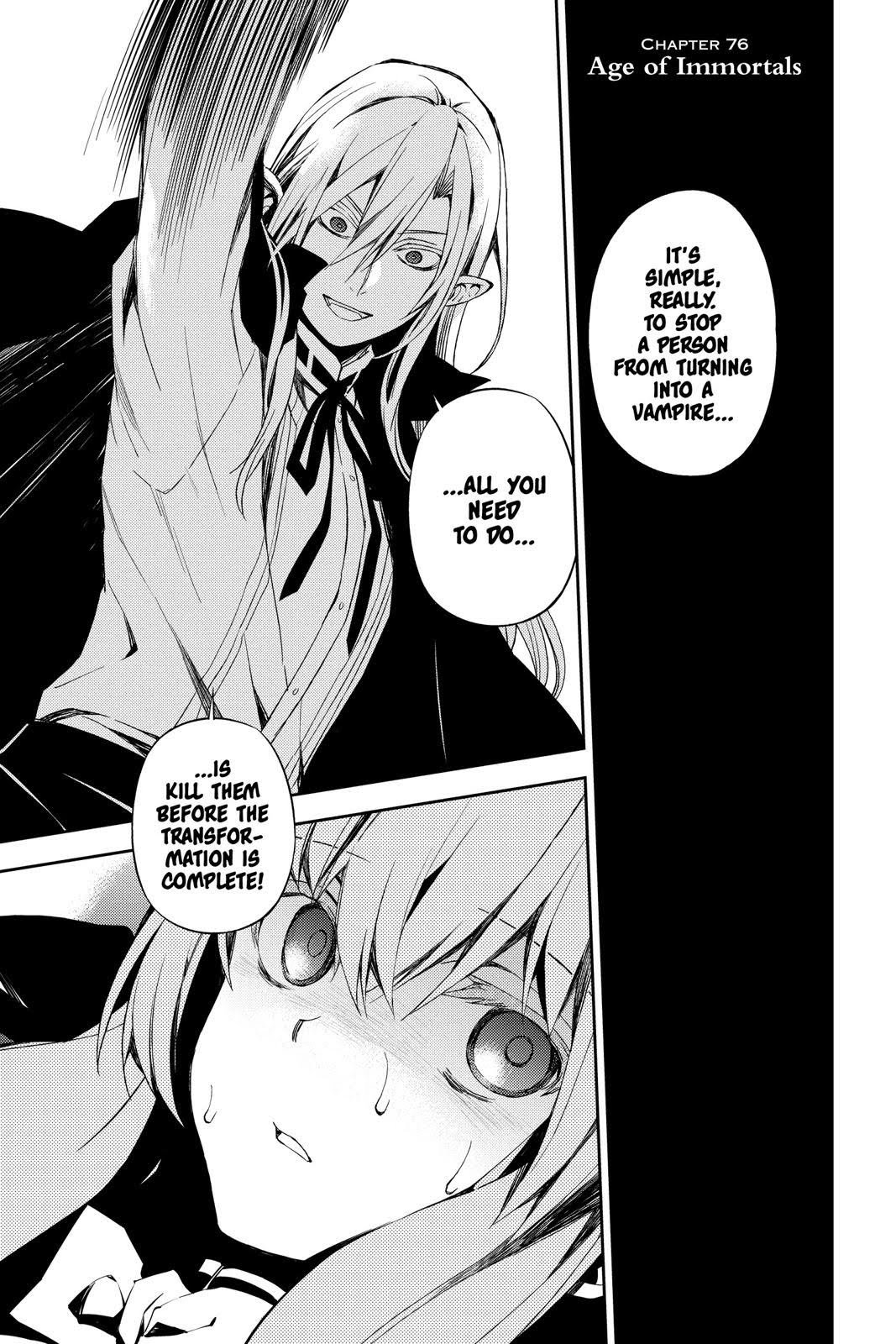 Read Seraph of the End Vampire Reign Manga Online